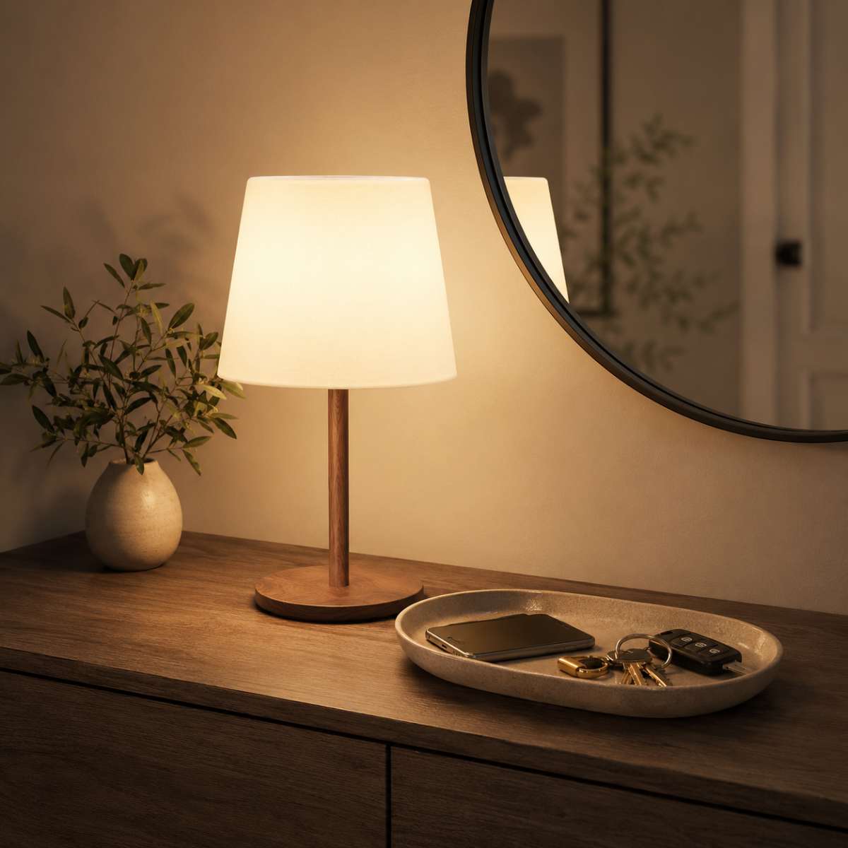 Indoor outdoor cordless lamp