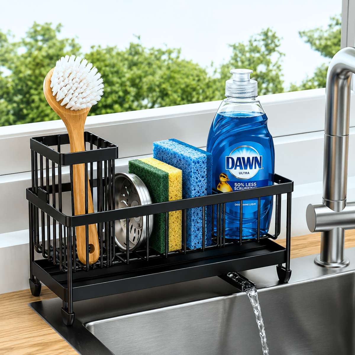 Sink caddy organizer